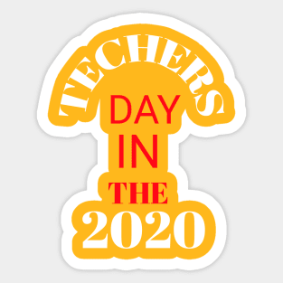 Teacher day in the 2020 Sticker